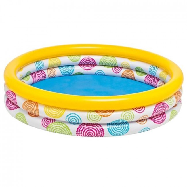Бассейн Геометрия 114х25см, от 3 лет Бассейн Геометрия 114х25см, от 3 лет