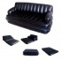 Диван-кровать Bestway трансформер 5 в 1, внешний электронасос, цвет черный, 152х188х64см