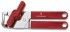 Консервный нож Victorinox универсальный, сталь/пластик, красный