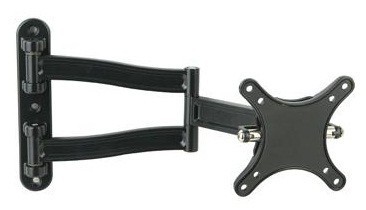 Кронштейн для телевизора Kromax Techno-1 темно-серый 10"-26" макс. 15кг настенный поворот и наклон Кронштейн для телевизора Kromax Techno-1 темно-серый 10"-26" макс. 15кг настенный поворот и наклон