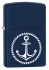 Зажигалка Zippo с покрытием Navy Matte, латунь/сталь, синяя, матовая, 36x12x56 мм