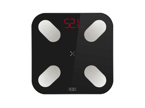 Умные диагностические весы Picooc Mini Black, черные Умные диагностические весы Picooc Mini Black, черные