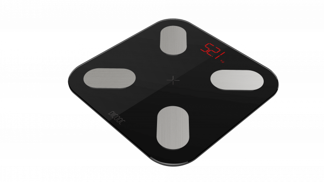 Умные диагностические весы Picooc Mini Black, черные Умные диагностические весы Picooc Mini Black, черные