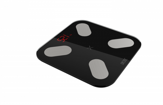 Умные диагностические весы Picooc Mini Black, черные Умные диагностические весы Picooc Mini Black, черные
