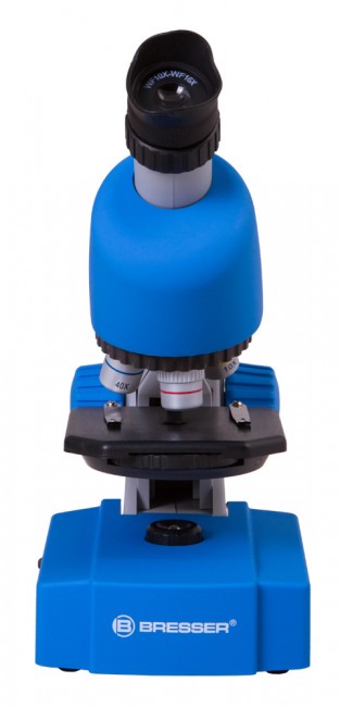 Микроскоп Bresser Junior 40x-640x, синий Микроскоп Bresser Junior 40x-640x, синий
