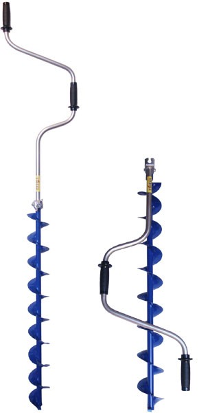 Ледобур Тонар, "Сотка Казанцева", спортивный, двуручный, 100мм (ЛР-100СД)