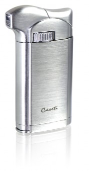 Зажигалка "Caseti" для трубок газовая пьезо, хромированная 3,5х1,4х7,2 см Зажигалка "Caseti" для трубок газовая пьезо, хромированная 3,5х1,4х7,2 см