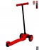 Самокат Y-Scoo mini A-5 Simple цв. red с цветными колесами