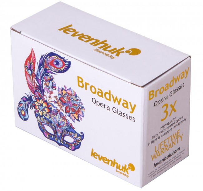 Театральный бинокль-лорнет Levenhuk Broadway 325L Lime Театральный бинокль-лорнет Levenhuk Broadway 325L Lime
