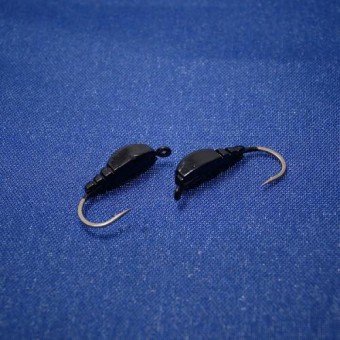 Мормышка вольфрамовая, Kutbert Уралка d8мм., 0,31 гр., цв черный (5 шт./уп.)