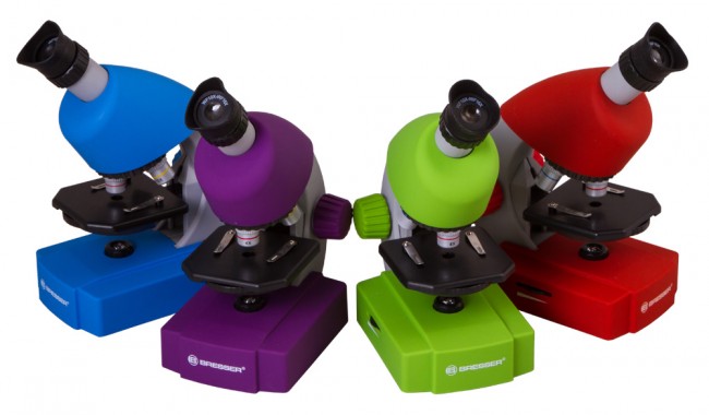 Микроскоп Bresser Junior 40x-640x, зеленый Микроскоп Bresser Junior 40x-640x, зеленый