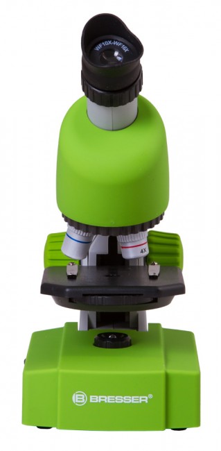 Микроскоп Bresser Junior 40x-640x, зеленый Микроскоп Bresser Junior 40x-640x, зеленый