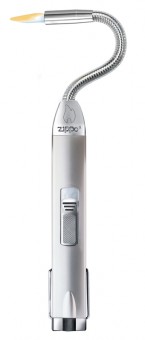 Зажигалка газовая Zippo Flex Neck, сталь, серебристая, 25x12x289 мм, в блистере Зажигалка газовая Zippo Flex Neck, сталь, серебристая, 25x12x289 мм, в блистере