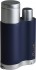 Зажигалка "Caseti" для сигар, газовая турбо, хромированная, матовая синяя 6,3x1,9x3,8 см