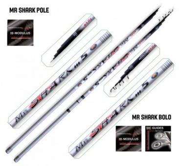Удочка Linea Effe MR Shark Pole, вес 275гр. - 5м., до 25гр., б/к Италия (В) Удочка Linea Effe MR Shark Pole, вес 275гр. - 5м., до 25гр., б/к Италия (В)