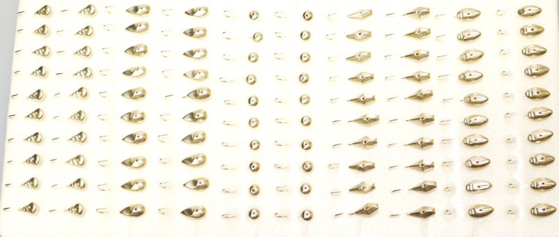 Мормышка Lumicom метал. паяная N35, ассорти (крючок №14) (100 шт./уп.)