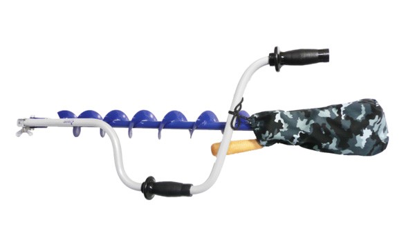 Ледобур Тонар, двуручный, (два комплекта ножей+черпак) 80мм (ЛР-80СД)