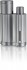 Зажигалка "Caseti" для сигар, газовая турбо, хромированная рифленая, серебристая 6,3x1,9x3,8 см