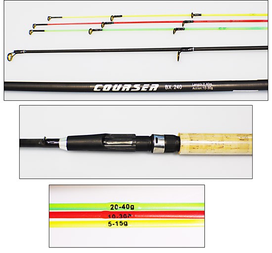 Удилище Sea Wolf Courser - (10-30гр), в футляре, 3,0м Удилище Sea Wolf Courser - (10-30гр), в футляре, 3,0м