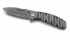 Нож складной Stinger, 114,3 мм, рукоять: нержавеющая сталь,   (чёрный), с клипом, подарочная коробка
