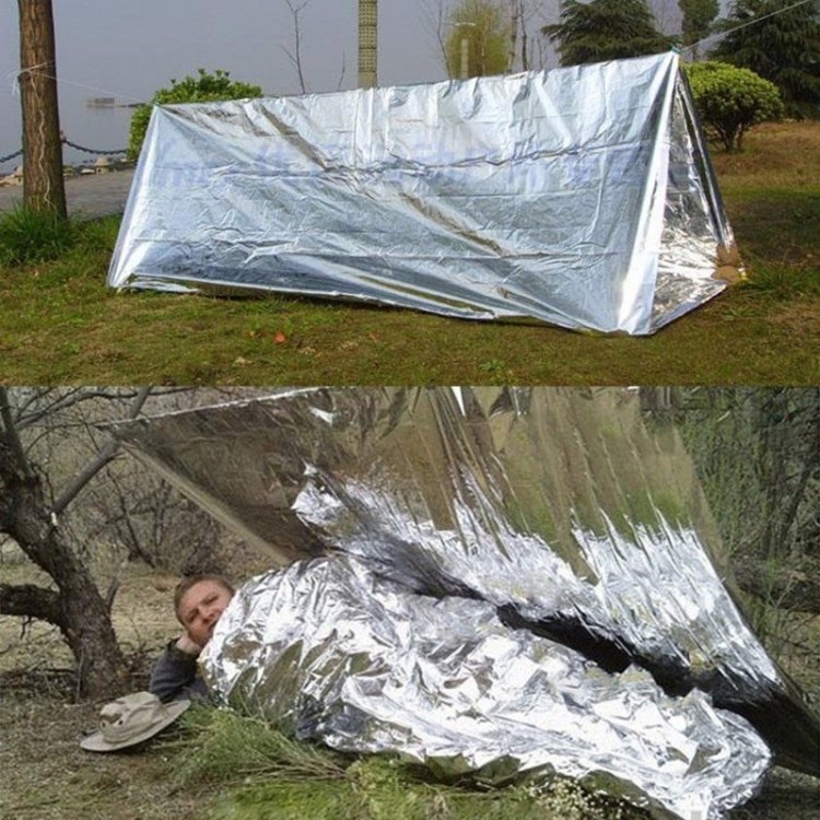 Палатка из полиэтиленовой пленки