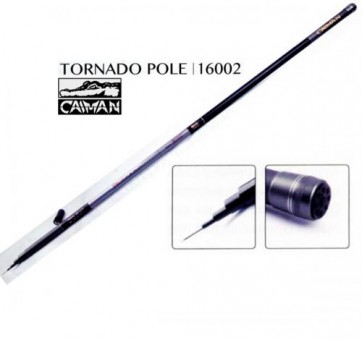 Маховое удилище для рыбалки Caiman Tornado Pole IM8 6,0м вес 305гр. - без колец Маховое удилище для рыбалки Caiman Tornado Pole IM8 6,0м вес 305гр. - без колец
