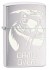 Зажигалка Zippo с покрытием Brushed Chrome, латунь/сталь, серебристая, матовая, 36x12x56 мм