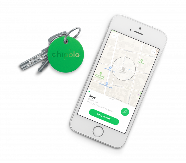 Поисковый трекер Chipolo Classic 2-го поколения (CH-M45S-GN-R), зеленый