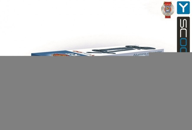 Самокат Y-Scoo Maxi City RT Simple Gagarin трансформер blue