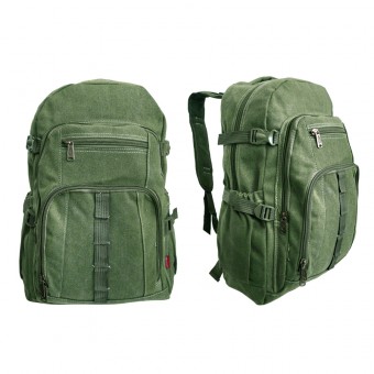 Рюкзак S-PIM, Sport, chaorui, 30л, В50*Ш33*Г18, ткань брезент, цвет зеленый (5509/5566) Рюкзак S-PIM, Sport, chaorui, 30л, В50*Ш33*Г18, ткань брезент, цвет зеленый (5509/5566)