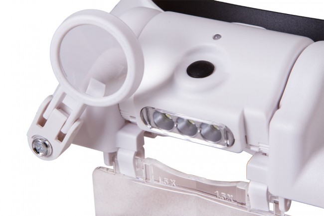 Лупа налобная с аккумулятором Levenhuk Zeno Vizor HR4 Лупа налобная с аккумулятором Levenhuk Zeno Vizor HR4