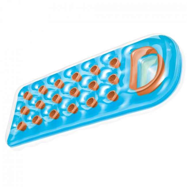 Матрас цветной с лунками 188х71см, 2 цвета Матрас цветной с лунками 188х71см, 2 цвета