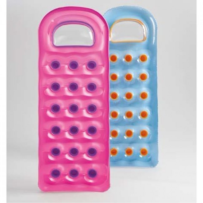 Матрас цветной с лунками 188х71см, 2 цвета Матрас цветной с лунками 188х71см, 2 цвета