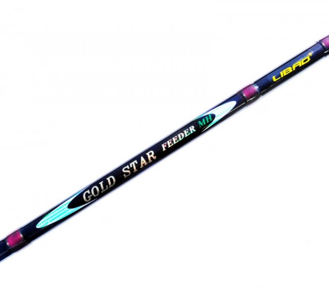 Удилище Gold Star Feeder XH 3,9 метра., - 140гр, карбон, 3 колена Удилище Gold Star Feeder XH 3,9 метра., - 140гр, карбон, 3 колена