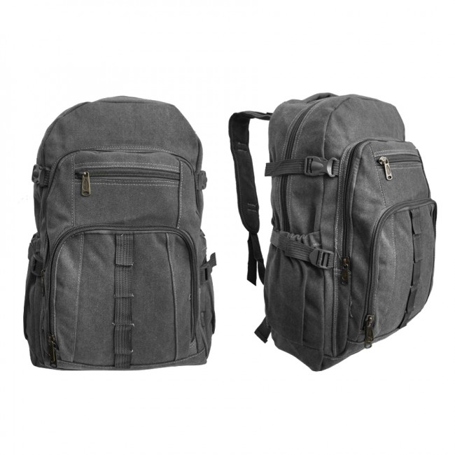 Рюкзак S-PIM -  Sport -  chaorui -  30л -  В50*Ш33*Г18 -  ткань брезент -  цвет серый (5509/5566)