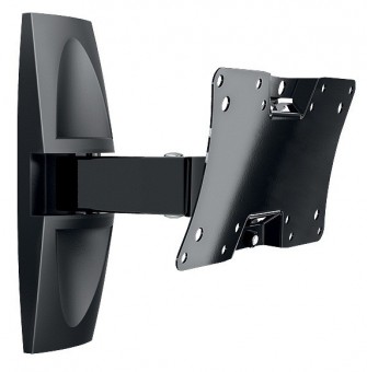 Кронштейн для телевизора Holder Lcds-5063 черный 19"-32" макс. 30кг настенный поворот и наклон Кронштейн для телевизора Holder Lcds-5063 черный 19"-32" макс. 30кг настенный поворот и наклон