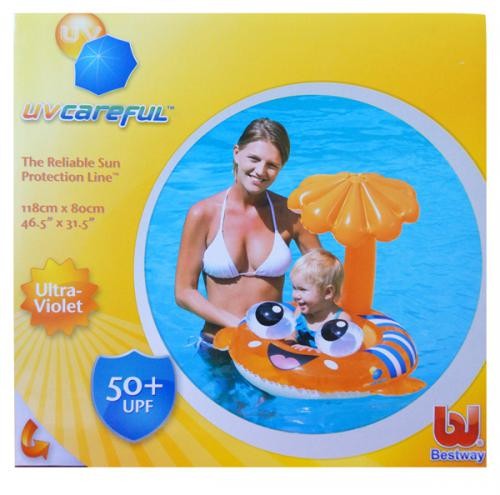 Плотик детский надувной Bestway, размер 56x24x30 34092B