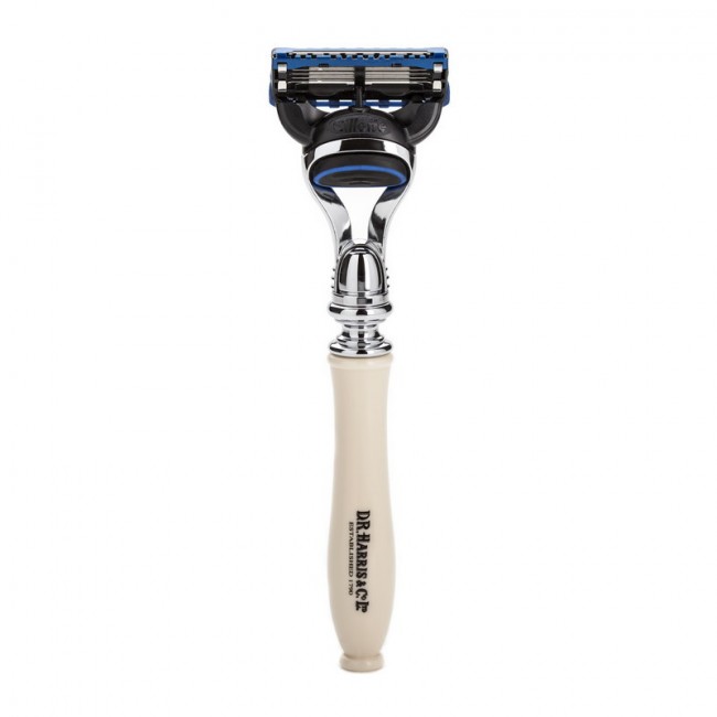 Бритва D. R. Harris, Fusion, смола, цвет слоновой кости