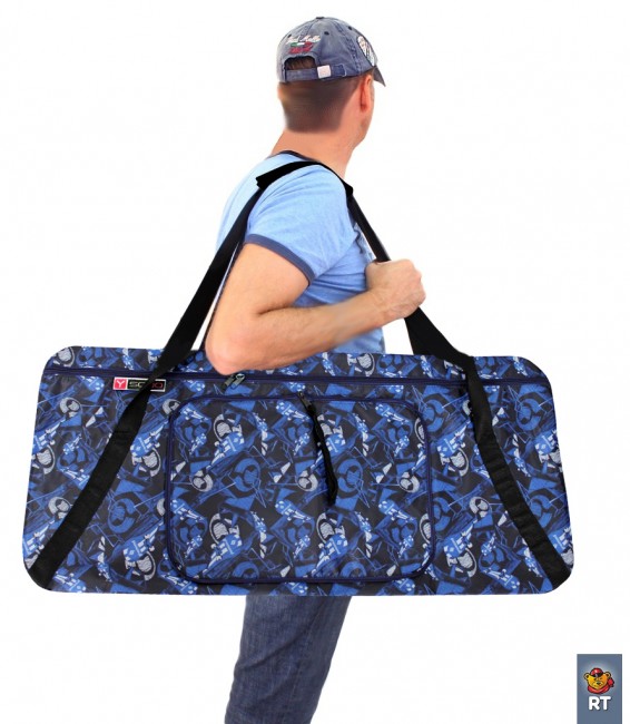 Чехол-портмоне складной для самоката Y-Scoo 230 Скейт синий