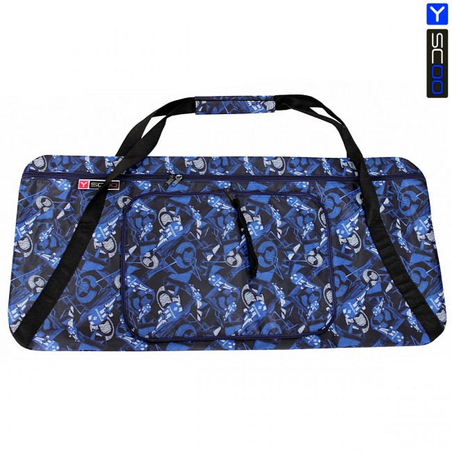 Чехол-портмоне складной для самоката Y-Scoo 230 Скейт синий