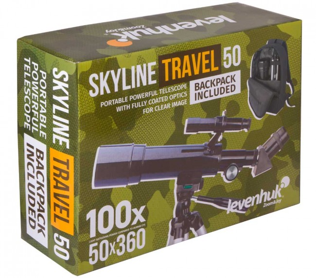 Телескоп Levenhuk Skyline Travel 50 Телескоп Levenhuk Skyline Travel 50