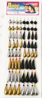 Мормышка Пирс литая безнасадка с бисером Набор N2, крючок Cobra (64 шт./уп.) Мормышка Пирс литая безнасадка с бисером Набор N2, крючок Cobra (64 шт./уп.)