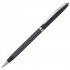 Шариковая ручка Pierre Cardin Gamme, цвет - черный, печатный рисунок на корпусе. Упаковка Е или E-1
