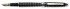Перьевая ручка Pierre Cardin Progress, цвет - черный и серебристый. Перо - сталь. Упаковка B.