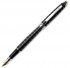 Перьевая ручка Pierre Cardin Progress, цвет - черный и серебристый. Перо - сталь. Упаковка B.