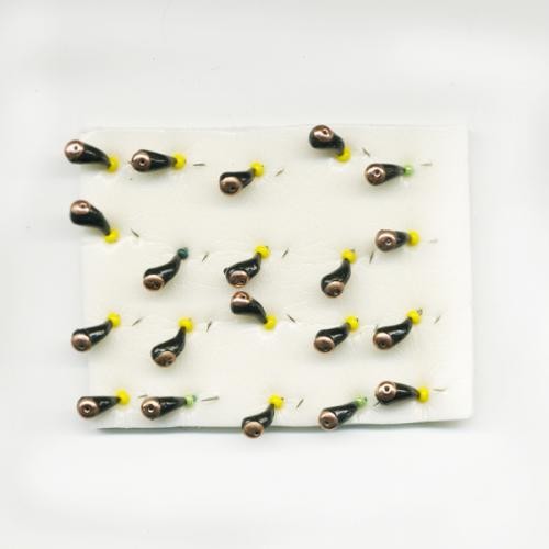 Мормышка вольфрамовая Уралочка-Перевертыш м/к - d3мм, (25 шт./уп.)