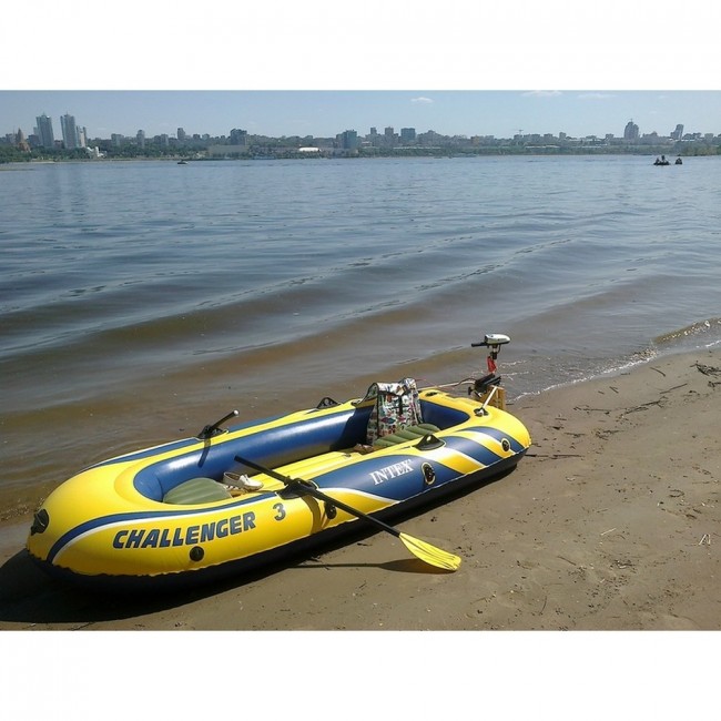 Лодка Челленджер-3 295х137х43см аллюм. вёсла/руч. насос Лодка Челленджер-3 295х137х43см аллюм. вёсла/руч. насос