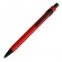 Шариковая ручка Pierre Cardin Actuel. Корпус - алюминий, отделка - металл и силикон. Цвет - красный.