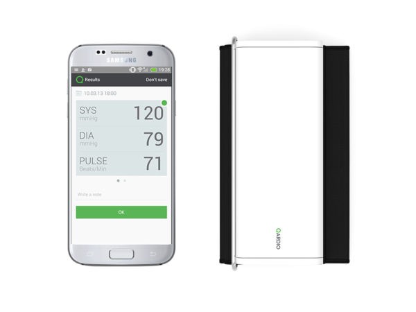 Прибор цифровой для измерения давления QardioArm Arctic White, цвет белый