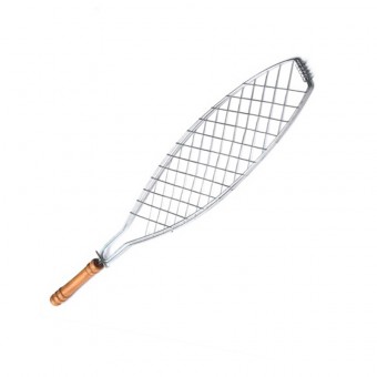 Решетка гриль Forster 52*32*12 см, для рыбы, дерев. ручка (16120-1) 30